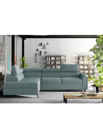 MF Design Katara Recamiere Links in Türkis -  (L) 265 x (B) 265 x (H) 92 cm