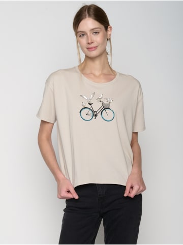 GreenBomb Feel Bike Seagulls in Off White