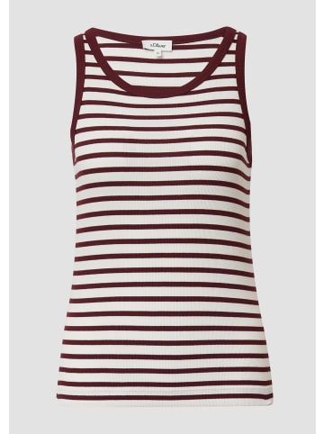 s.Oliver T-Shirt in 39G0_bordeaux