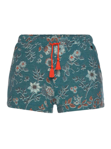 LASCANA Pyjamashorts in rauchblau