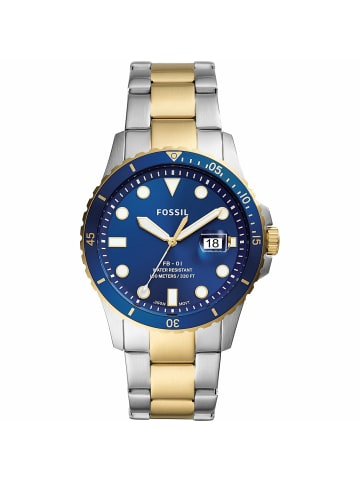 Fossil Analoguhr für Herren in blau