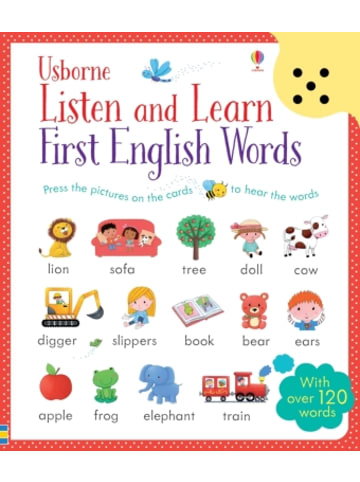 Usborne Publishing Ltd Buch - Listen and Learn First English Words
