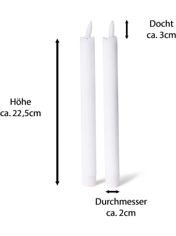Novaliv 2X Kerzenständer 18cm Gold Weihnachten Candler Holder mit Premium Stab in Gold