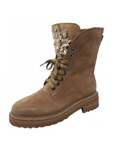 Alma en Pena Schnürstiefel  in Beige