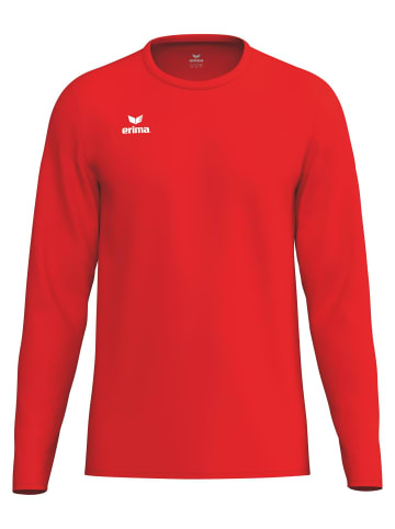 erima Unisex Erwachsene, Erwachsene Longsleeve function in rot