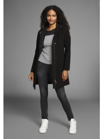 Kangaroos Kurzmantel in Schwarz