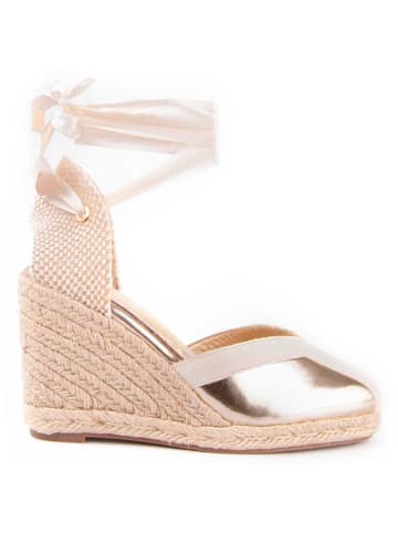 Montevita Sandaletten Keilabsatz Balenci2 Gold in Golden