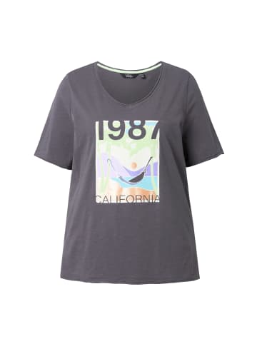 Ulla Popken Shirt in graphitgrau