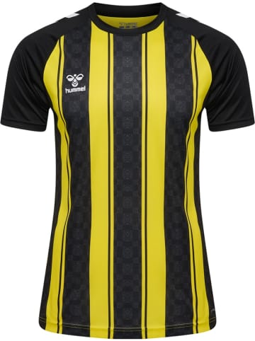 Hummel T-Shirt "Match Striped Jersey S/S" in Gelb