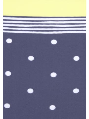 LASCANA Bikini-Hose in oliv-gelb bedruckt