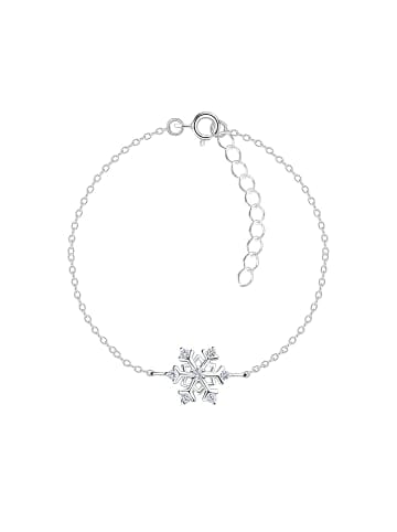 Alexander York Armband SCHNEEFLOCKE Zirkonia in 925 Sterling Silber in silber