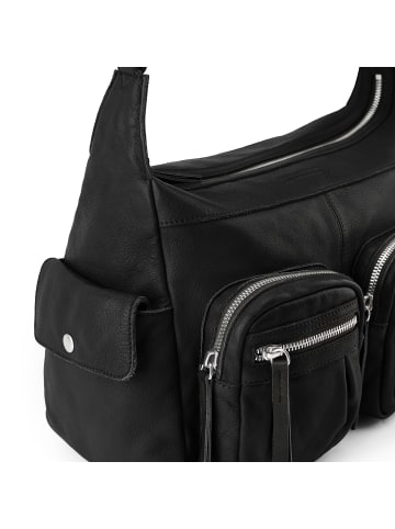 FREDs BRUDER Pocket Play Schultertasche Leder 35 cm black