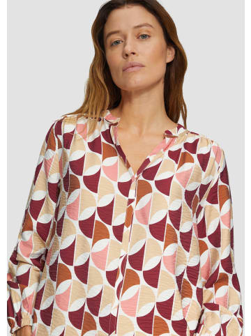 s.Oliver Bluse langarm in Mehrfarbig-rot