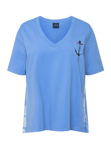 LAURASØN Shirt in azurblau