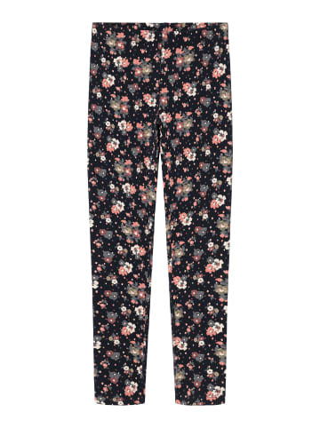 name it Leggings lang NKFVIVIAN AOP in dark sapphire/flowers