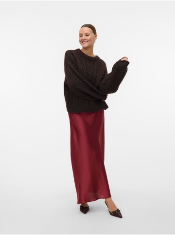 Vero Moda Strickpullover in Chocolate Torte