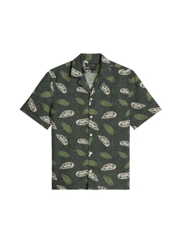 Marc O'Polo Kurzarm-Hemd regular in Dark Green