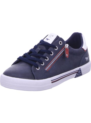 Mustang Schnürschuh in blau