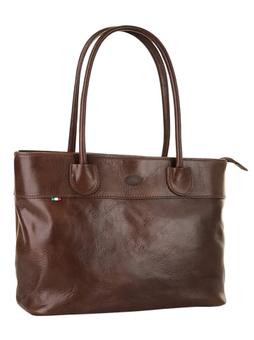 piké Shopper echt Leder in braun