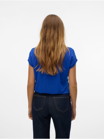 Vero Moda 2er-Pack T-Shirt Einfarbiges Stretch Oberteil in Grün-Blau