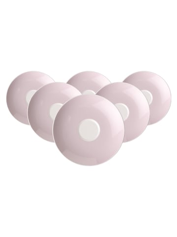 Villeroy & Boch 6er Set Kaffeeuntertassen Rose Garden in ø 14,8 cm in rosa