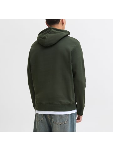 Jack and Jones JJURBAN Sweat Hood in Dunkelgrün