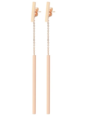 Adeliás Damen Ohrringe – Ohrstecker aus Edelstahl in gold