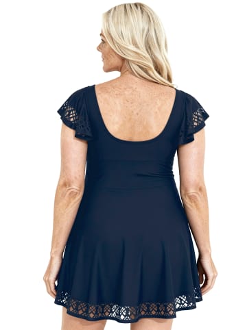 Ulla Popken Badeanzug in marine