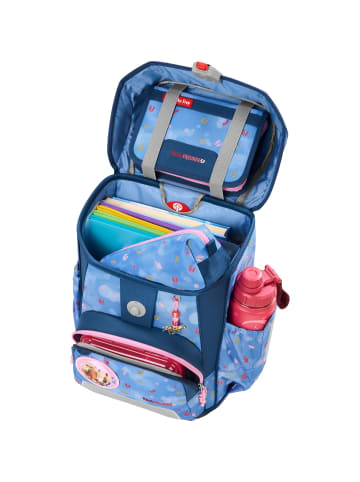 Step by Step CLOUD Spiegelburg Schulranzen-Set Pferdefreunde Horse Friends 5-tlg. in blau