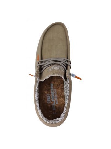 Fusion Leinenschuh in Beige