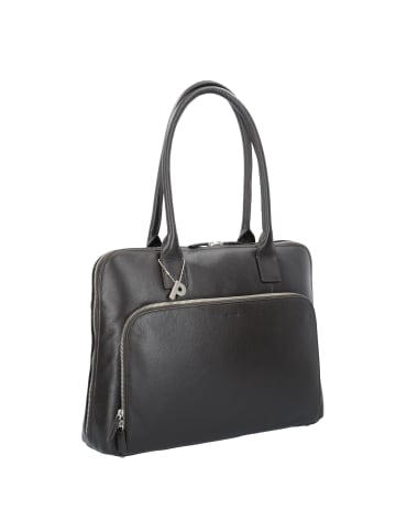 PICARD Milano Schultertasche Leder 43 cm Laptopfach in cafe