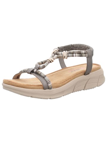 Artiker Keilsandalette in grau