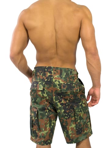 Normani Outdoor Sports Herren BDU Shorts Dasht in Flecktarn
