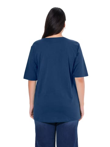 Ulla Popken Shirt in dunkelblau