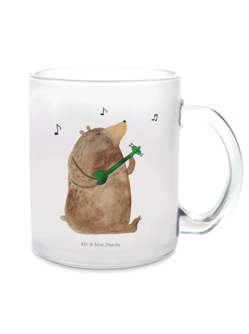 Mr. & Mrs. Panda Teetasse Bär Lied ohne Spruch in Transparent