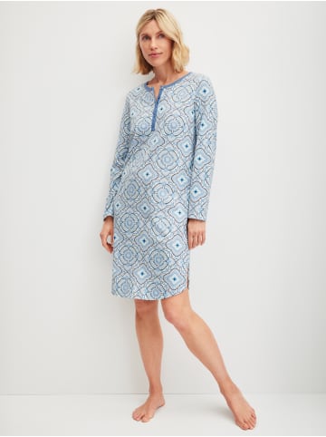 Calida Nachthemd in riviera blue