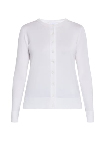 usha BLUE LABEL Damen Cardigan in WEISS