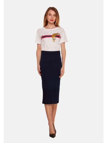 TOOCHE Rock "Straight Skirt" in blau