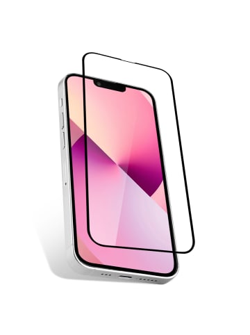Platyne 5D-Schutzglas mit schwarzem Rand in Schwarz