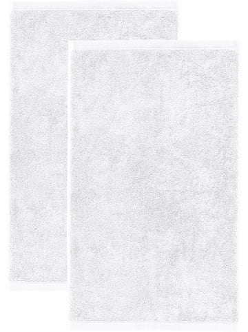 Erwin Müller Frottier Gästetuch 2er-Pack Heidenheim in weiß