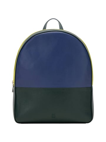DuDu City Rucksack Leder 26,5 cm mangrove