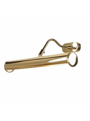 Licht-Erlebnisse Wandlampe (B)40 x (H)12 cm in Gold