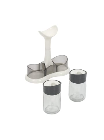 Excellent Houseware Salz- und Pfefferstreuer, 80 ml in Transparent, (B) 6 x (H) 15 x (L) 14 cm