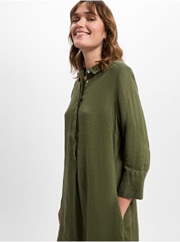 Franco Callegari Leinenkleid in khaki - 0041