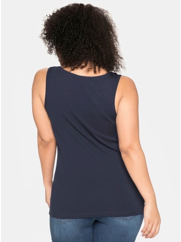 sheego Tanktop in marine