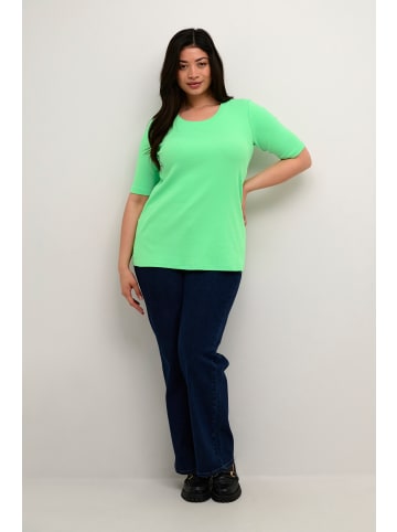 KAFFE curve T-Shirt kurzarm KCcarina Tight fit in Spring Bouquet