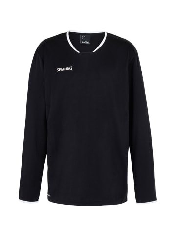 Spalding Longsleeve Move Shooting in schwarz / weiß