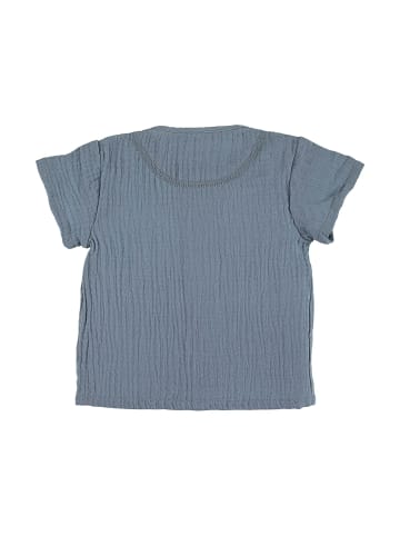 Sterntaler Bekleidungs-Set Shirt mit kurzer Hose in blaugrau