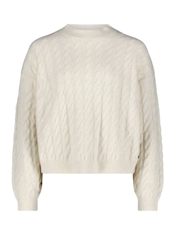 BETTY & CO Strickpullover mit Effektgarn in cream