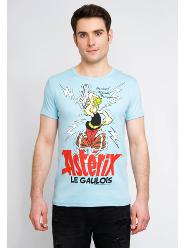 Logoshirt T-Shirt Asterix Le Gaulois in hellblau